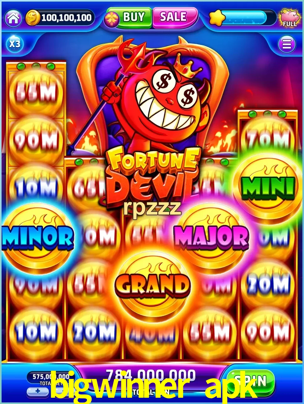 bigwinner apk — galeri tampilan Resmi APK